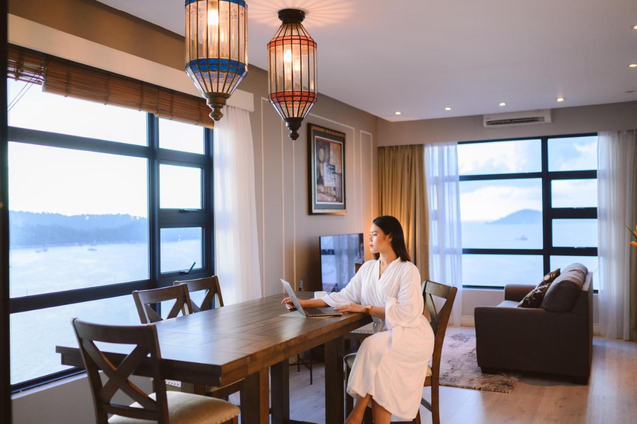 Petronella Suites Apartment @ Jesselton Quay Kota Kinabalu Exteriör bild