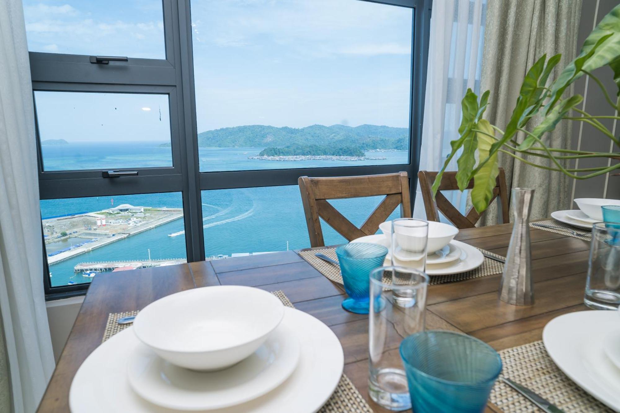 Petronella Suites Apartment @ Jesselton Quay Kota Kinabalu Exteriör bild
